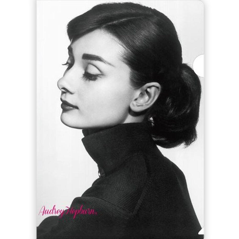 AUDREY HEPBURN オードリー・ヘプバーン A4クリアファイル F ファイル・バインダー 公式 オフィシャル