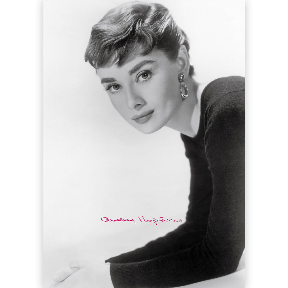 AUDREY HEPBURN オードリー・ヘプバーン ポストカード W ポストカード・レター 公式 オフィシャル