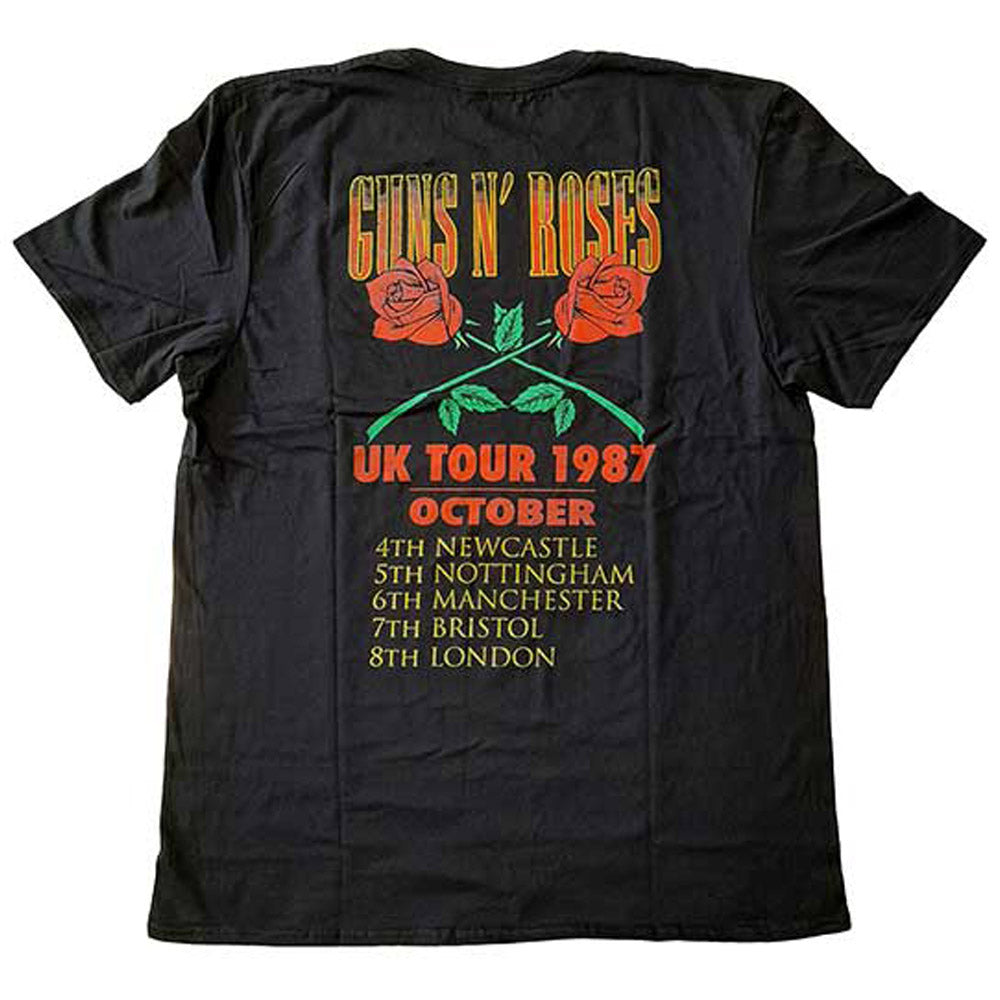 
                  
                    GUNS N ROSES ガンズアンドローゼズ - UK Tour '87 / バックプリントあり / Tシャツ / メンズ 【公式 / オフィシャル】
                  
                