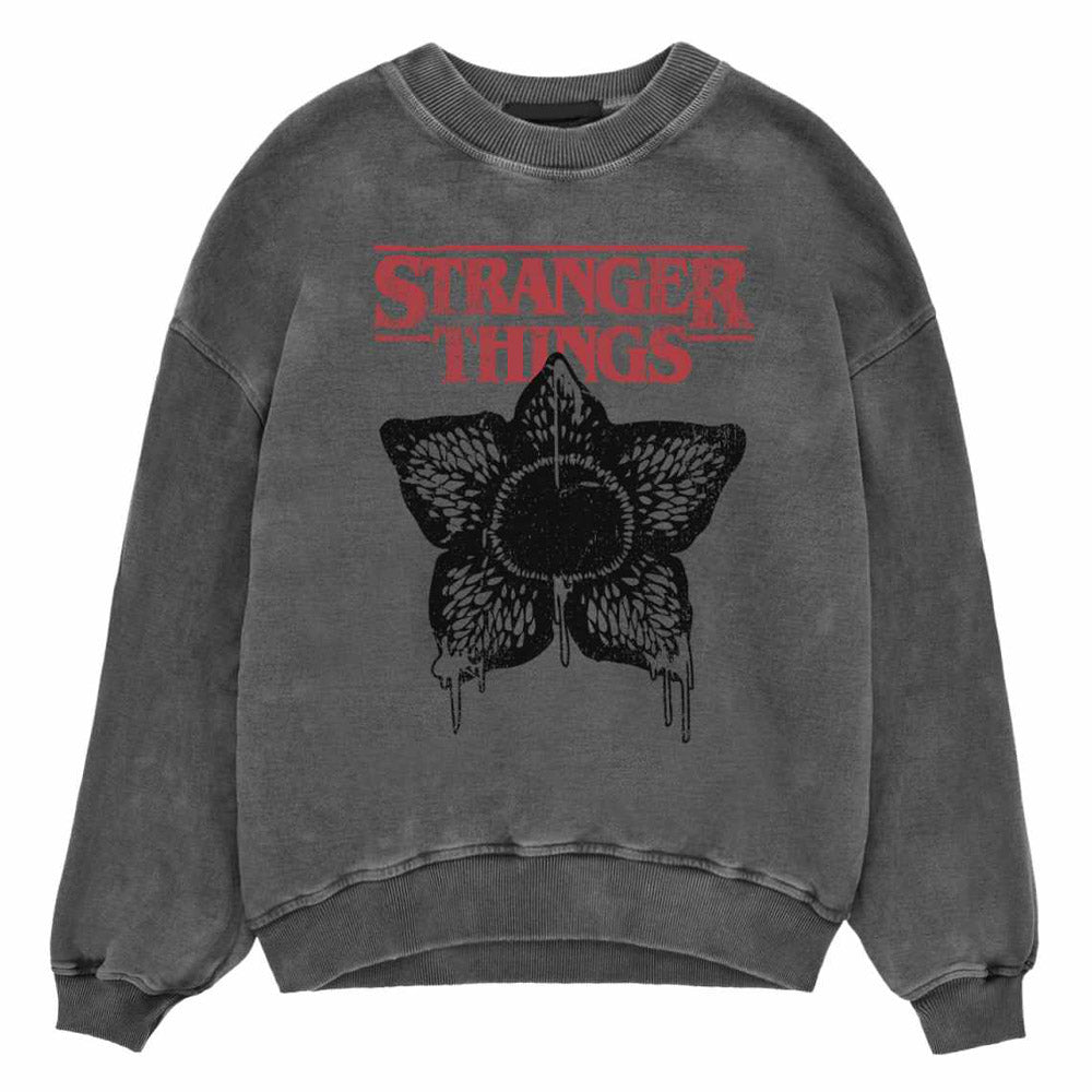 STRANGER THINGS ストレンジャー・シングス (シーズン5 撮影開始 ) - HORROR SILHOUETTE / ACID WASH / パーカー・スウェット / メンズ 【公式 / オフィシャル】