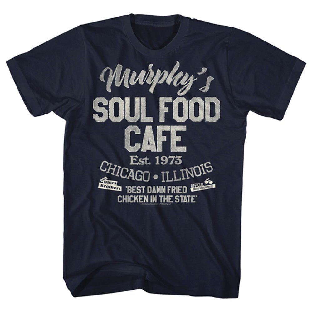 BLUES BROTHERS ブルースブラザーズ (John Belushi 生誕 75周年 ) - SOUL FOOD CAFE / Tシャツ / メンズ 【公式 / オフィシャル】