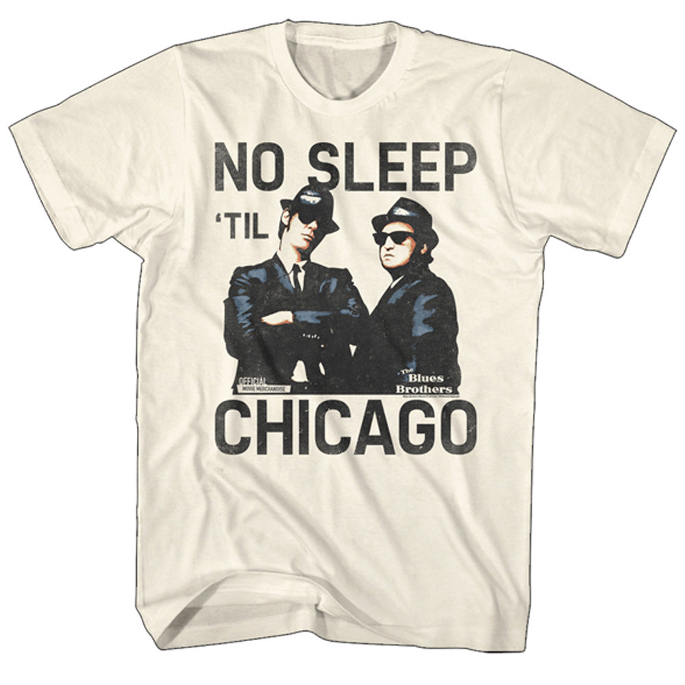 【予約商品】 BLUES BROTHERS ブルースブラザーズ (John Belushi 生誕 75周年 ) - NO SLEEP / Tシャツ / メンズ 【公式 / オフィシャル】