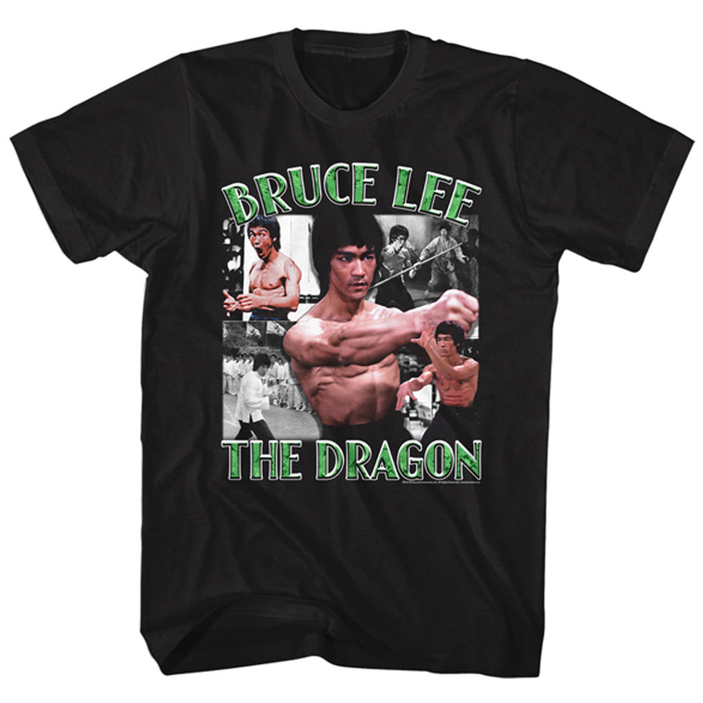 BRUCE LEE ブルースリー BRUCE LEE THE DRAGON COLLAGE Tシャツ メンズ 公式 オフィシャル