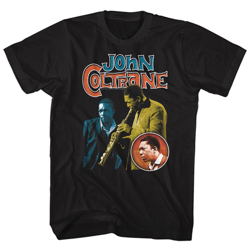 JOHN COLTRANE ジョンコルトレーン - THREE PICS / Tシャツ / メンズ 【公式 / オフィシャル】