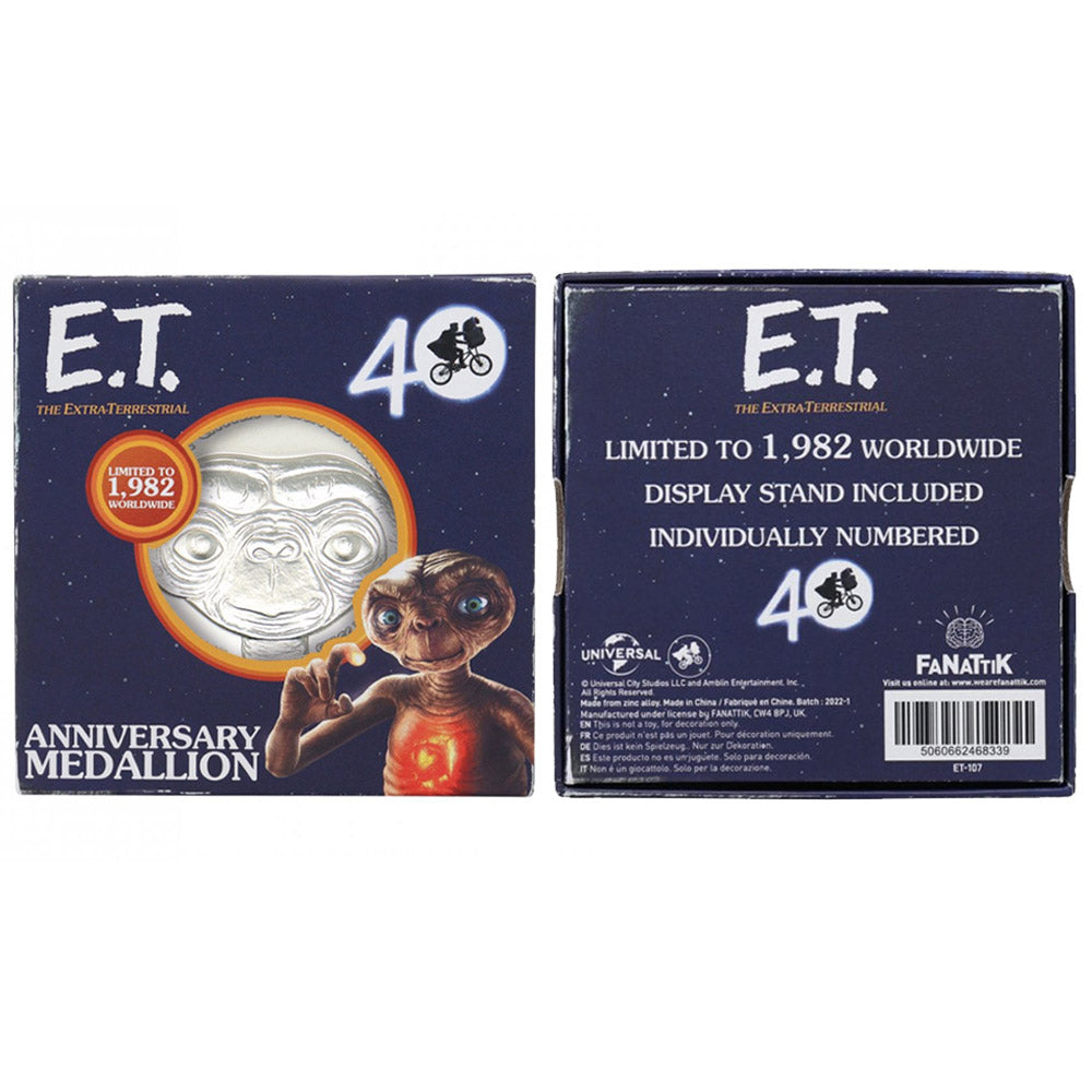 
                  
                    E.T. イーティー - 40th Anniversary Limited Edition Medallion / コイン
                  
                