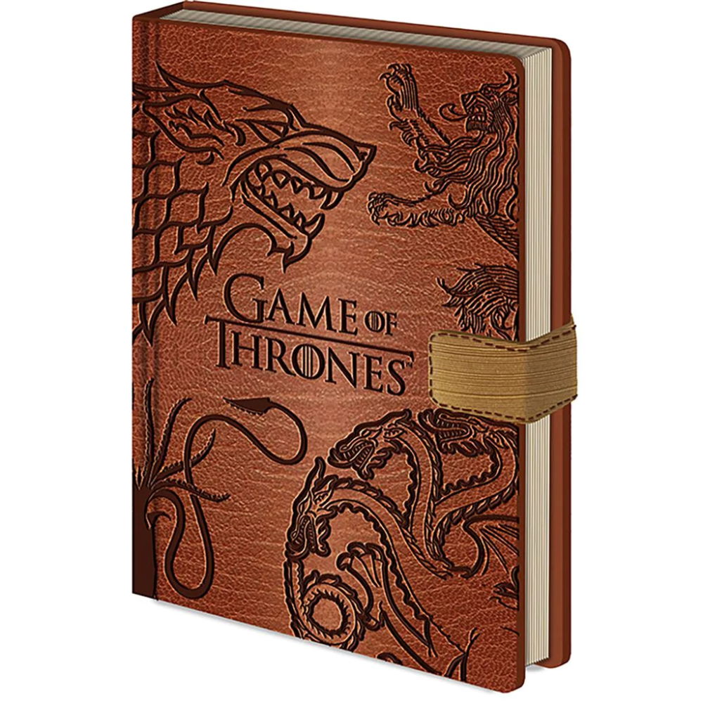 GAME OF THRONES ゲーム・オブ・スローンズ - Sigils / Premium A5 / ノート・メモ帳 【公式 / オフィシャル】