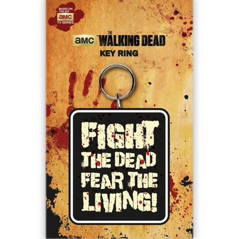 WALKING DEAD ウォーキングデッド - FIGHT THE DEAD / キーホルダー 【公式 / オフィシャル】