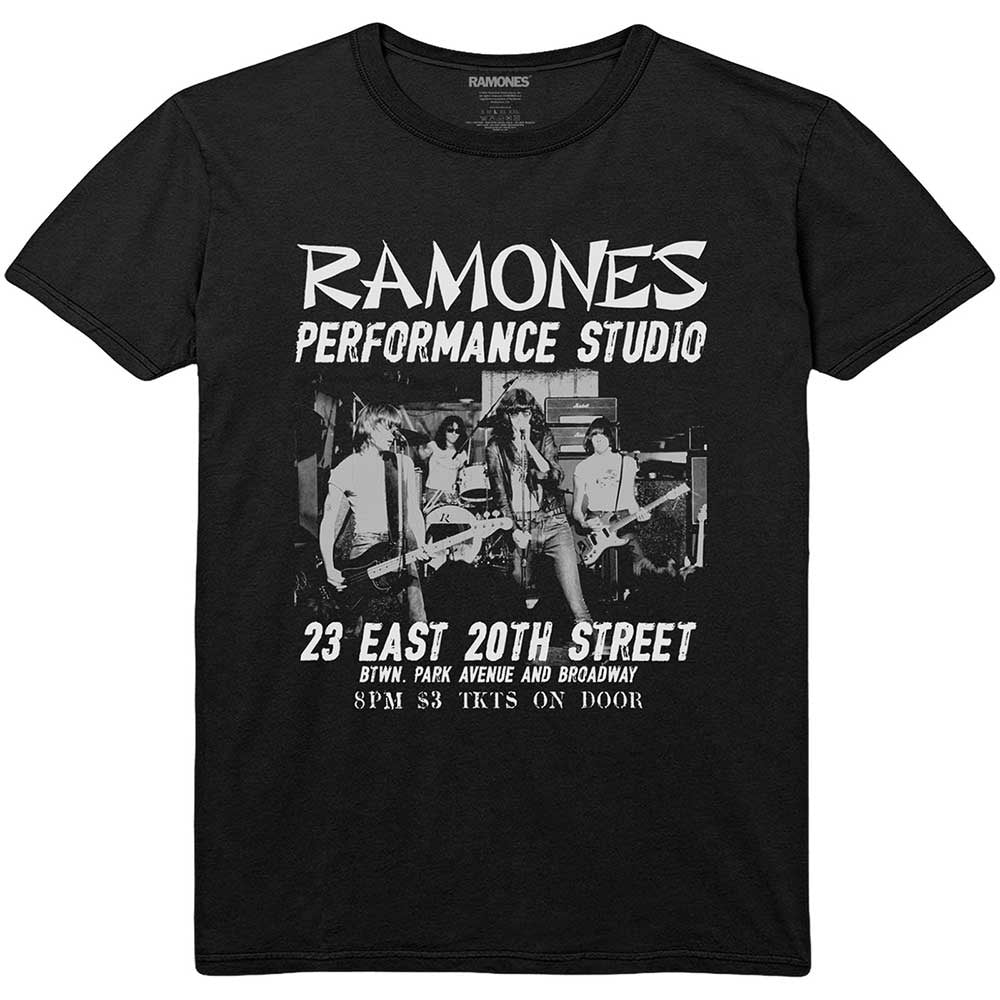 RAMONES ラモーンズ (結成 50周年 ) - East Village / Tシャツ / メンズ 【公式 / オフィシャル】