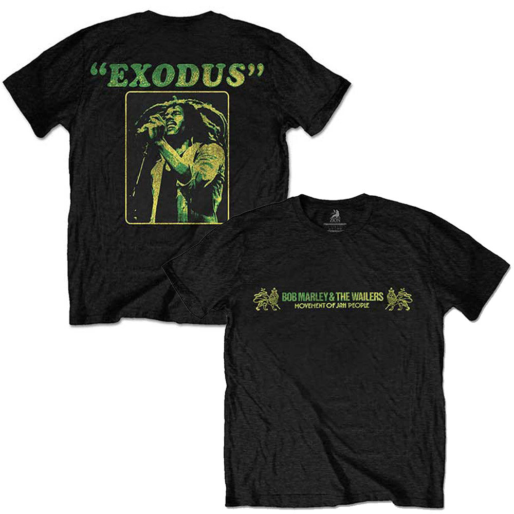 BOB MARLEY ボブマーリー (映画 公開記念 ) Exodus バックプリントあり Tシャツ メンズ 公式 オフィシャル