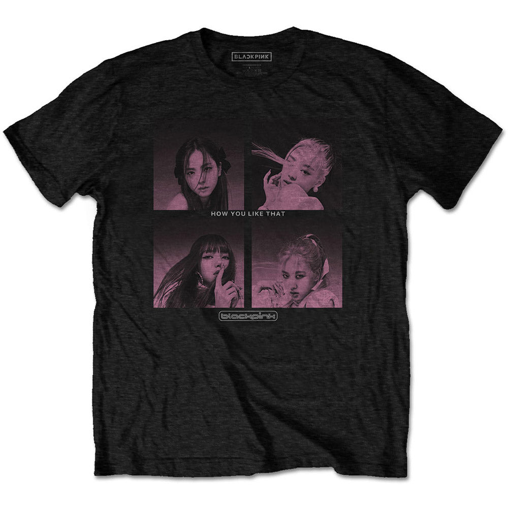 BLACKPINK ブラックピンク How You Like That Tシャツ メンズ 公式 オフィシャル