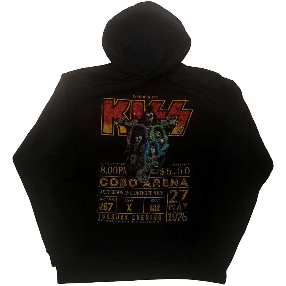 KISS キッス (デビュー 50周年 ) - Cobra Arena '76 / ECO-Pullover Hoodie / パーカー・スウェット / メンズ 【公式 / オフィシャル】