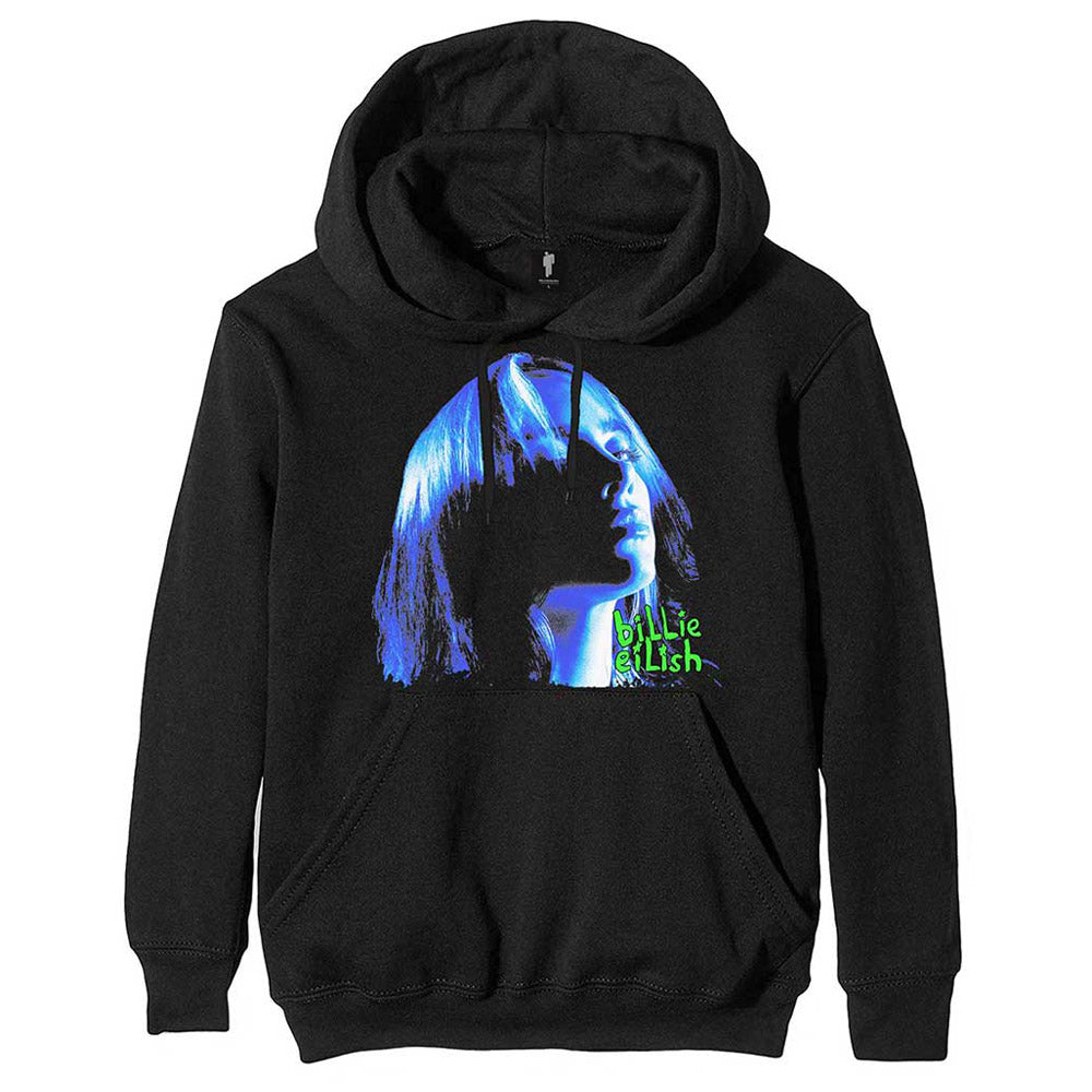 BILLIE EILISH ビリーアイリッシュ (新作 発売 ) Neon hadow Blue パーカー・スウェットー 公式 オフィシャル