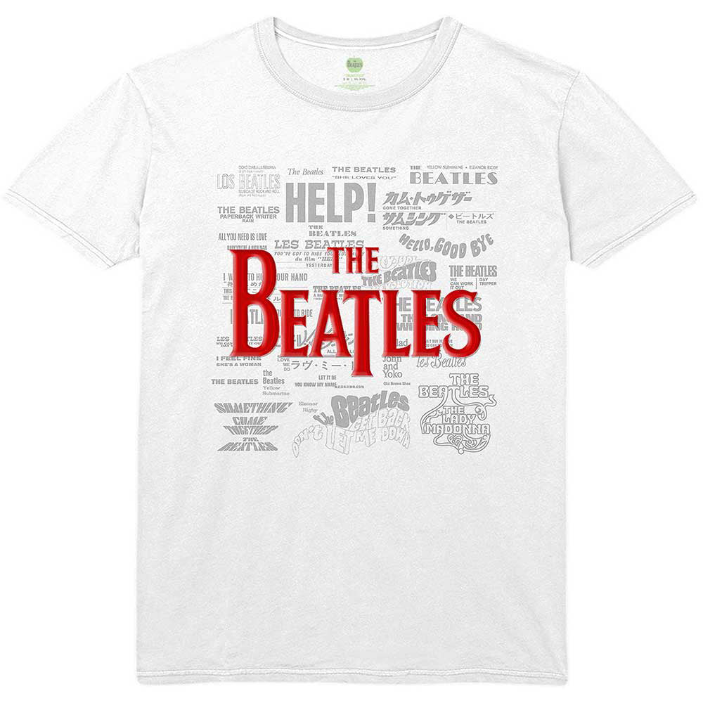 THE BEATLES - (結成 65周年 ) - Titles & Logos / パフプリント