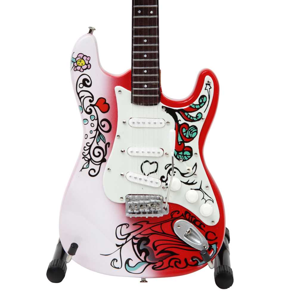 
                  
                    JIMI HENDRIX ジミヘンドリックス - 50周年記念限定モデル Fender Strat Monterey 50th Guitar Model / ミニチュア楽器 【公式 / オフィシャル】
                  
                