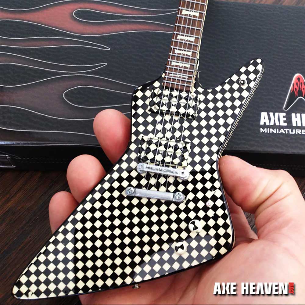 CHEAP TRICK チープトリック RICK NIELSEN Checkered EXP ミニチュア楽器 公式 オフィシャル