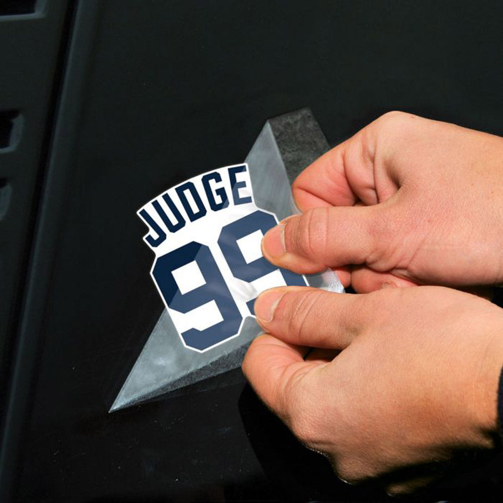 
                  
                    NEW YORK YANKEES ニューヨークヤンキース - AARON JUDGE PERFECT CUT DECAL SET / 2枚入り / ステッカー
                  
                