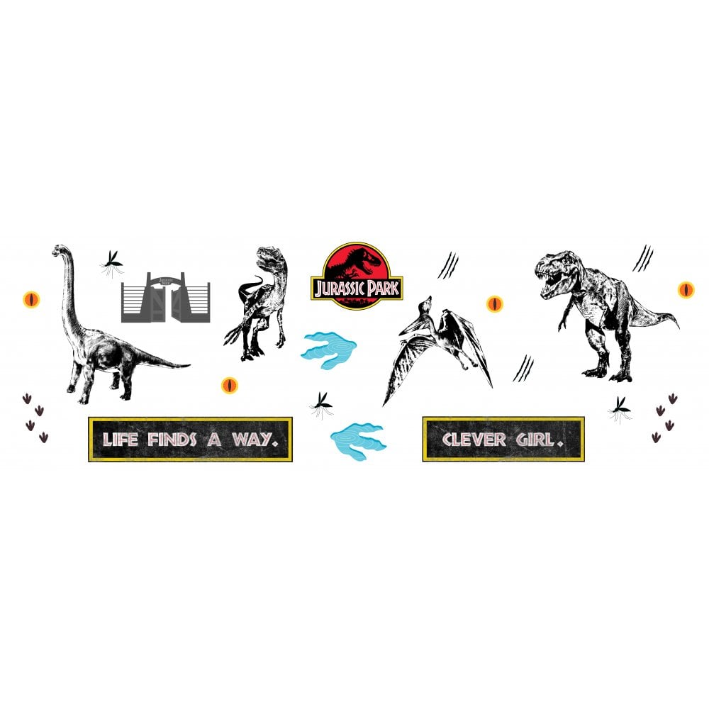 JURASSIC PARK - Man Cave Decals / 22デカールセット