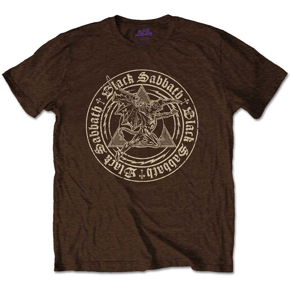 BLACK SABBATH ブラックサバス Henry Pyramid Emblem Tシャツ メンズ  公式 オフィシャル