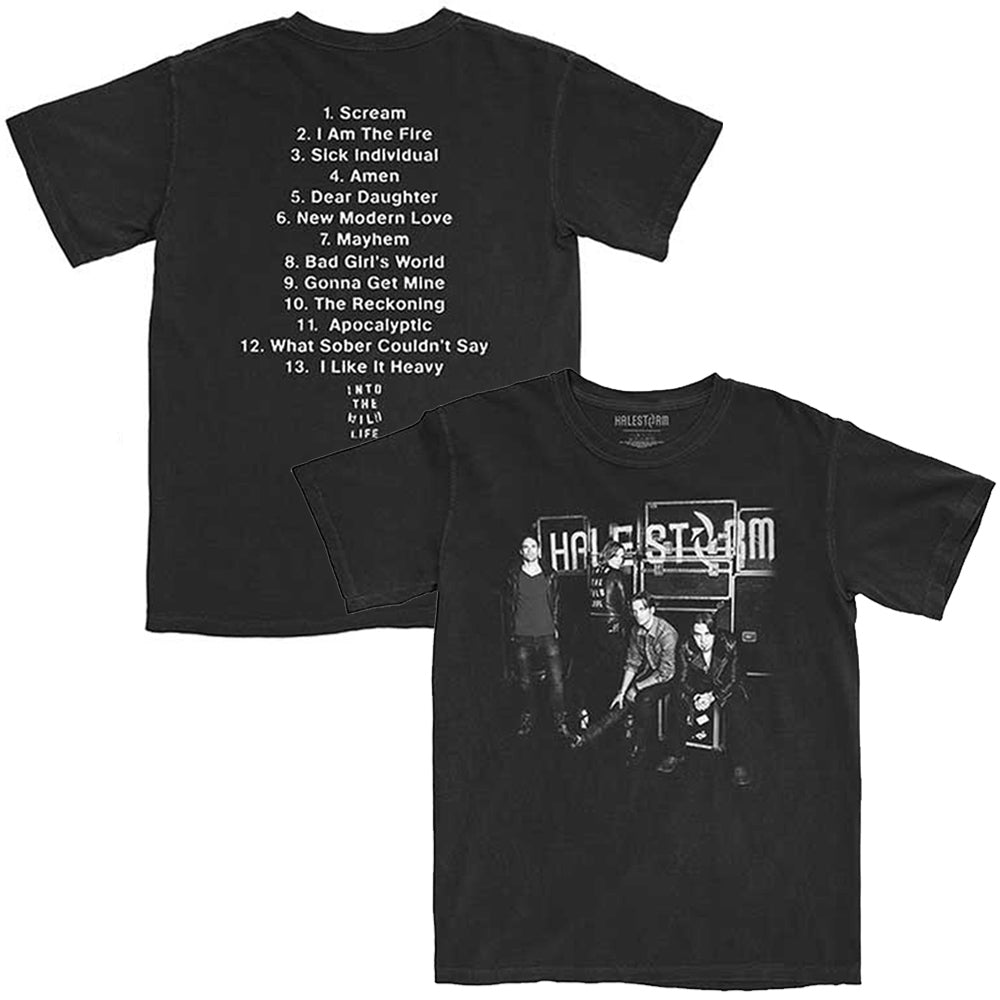 HALESTORM ヘイルストーム - The Wild Cover / バックプリントあり / Tシャツ / メンズ 【公式 / オフィシャル】