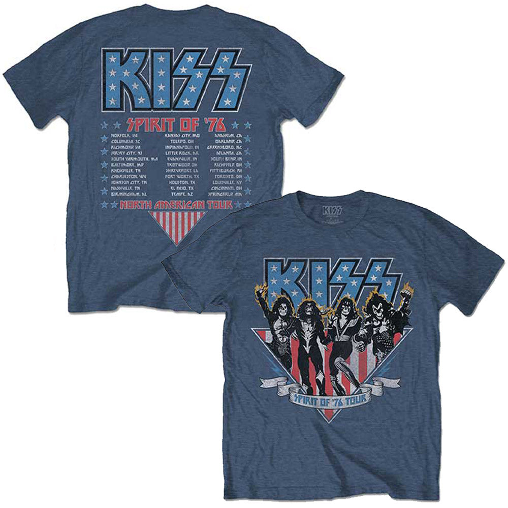 
                  
                    KISS キッス (デビュー 50周年 ) - Americana / バックプリントあり / Tシャツ / メンズ 【公式 / オフィシャル】
                  
                