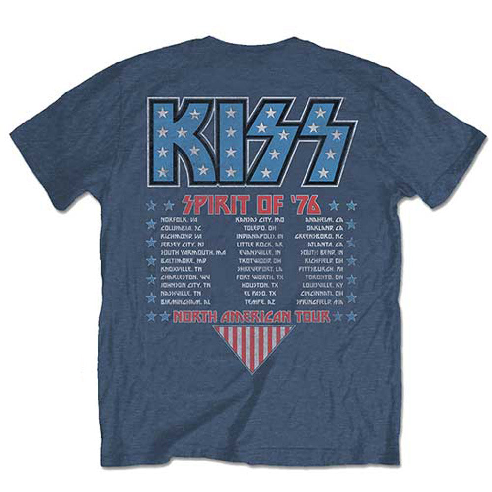 
                  
                    KISS キッス (デビュー 50周年 ) - Americana / バックプリントあり / Tシャツ / メンズ
                  
                