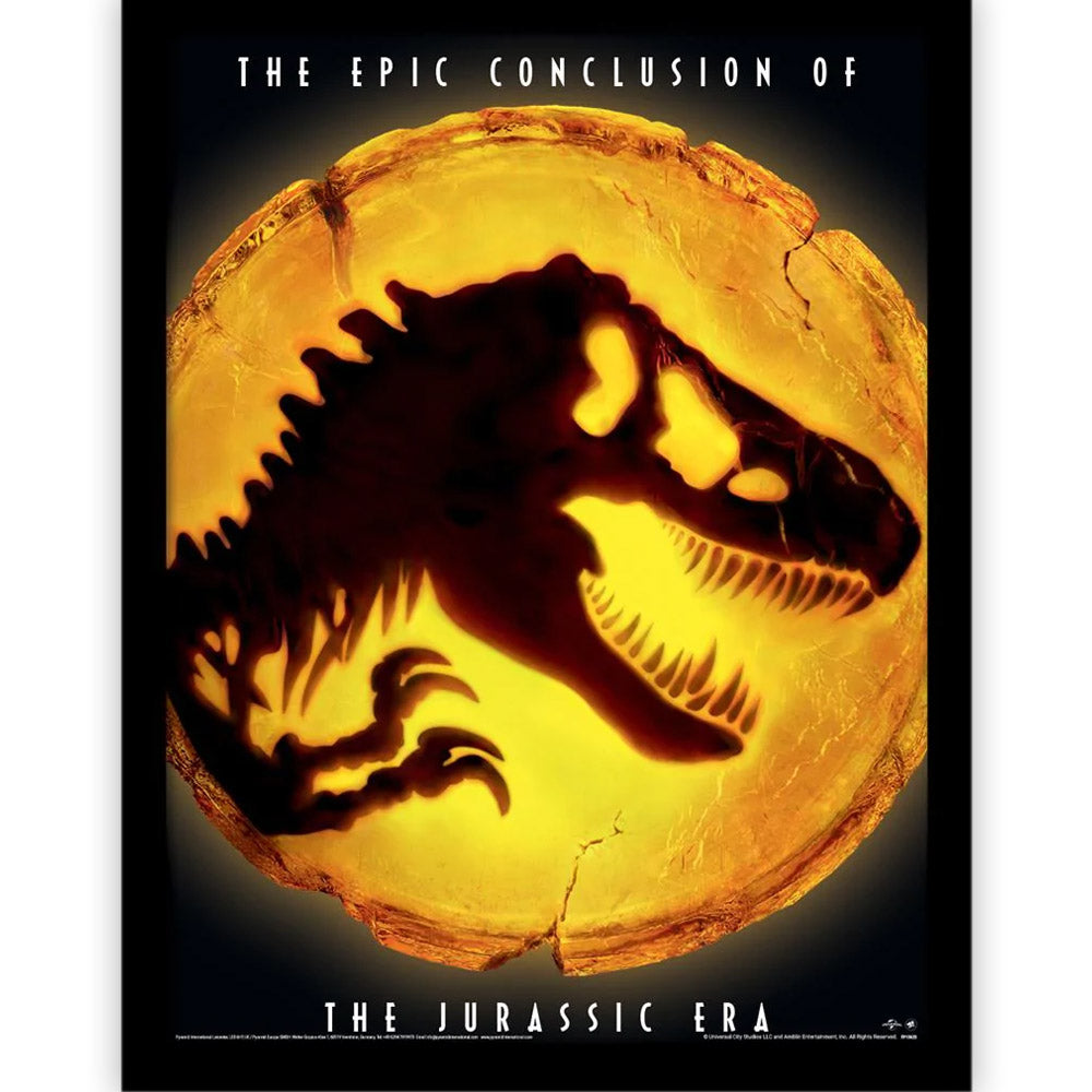 JURASSIC PARK ジュラシックパーク - The Epic Conclusion / インテリア額 【公式 / オフィシャル】