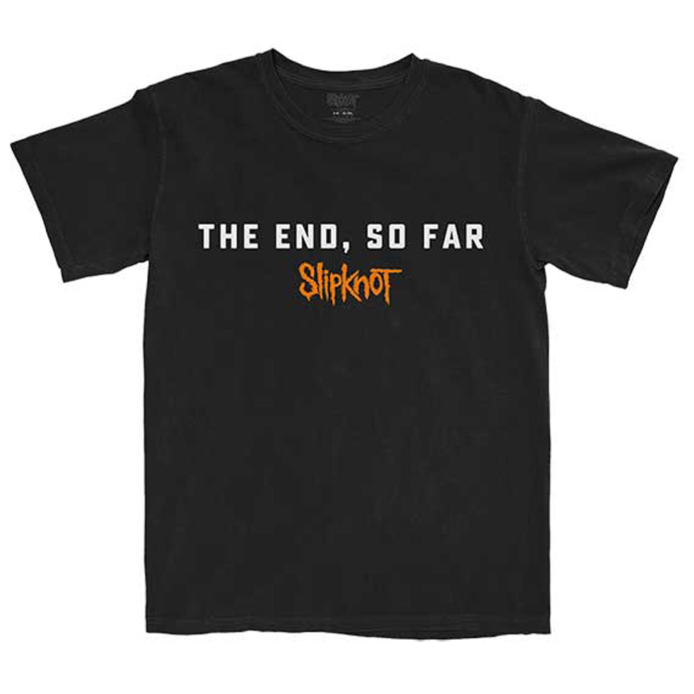 SLIPKNOT スリップノット (デビュー 25周年 ) - The End, So Far Album Cover / バックプリントあり / Tシャツ / メンズ 【公式 / オフィシャル】