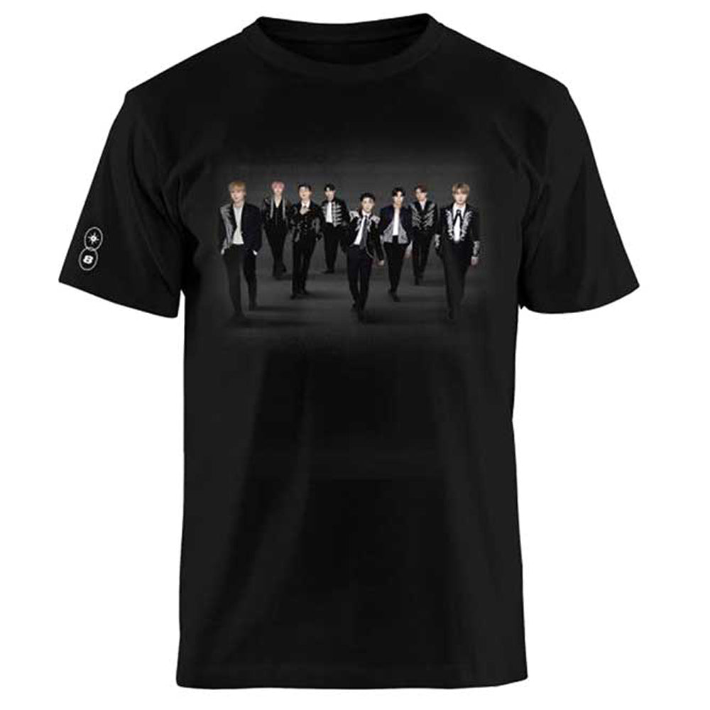 ATEEZ エイティーズ Fellowship Tour Euro Photo バックプリントあり Tシャツ メンズ 公式 オフィシャル