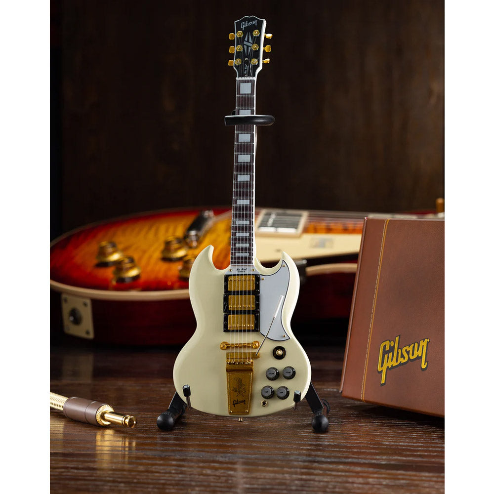 
                  
                    GIBSON ギブソン - 1964 SG Custom White / ミニチュア楽器
                  
                