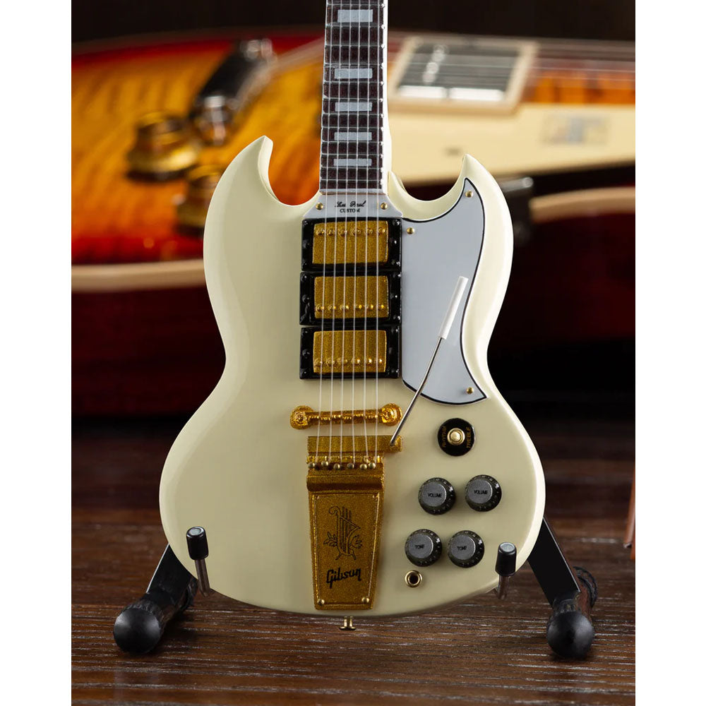 
                  
                    GIBSON ギブソン - 1964 SG Custom White / ミニチュア楽器
                  
                