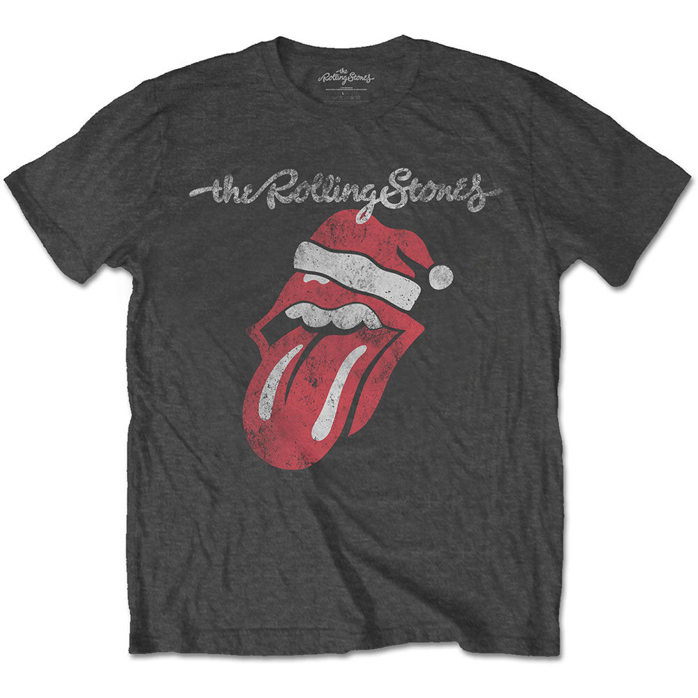 ROLLING STONES ローリングストーンズ (デビュー作 60周年 ) - 【クリスマス限定】Santa Lick / Tシャツ / メンズ 【公式 / オフィシャル】