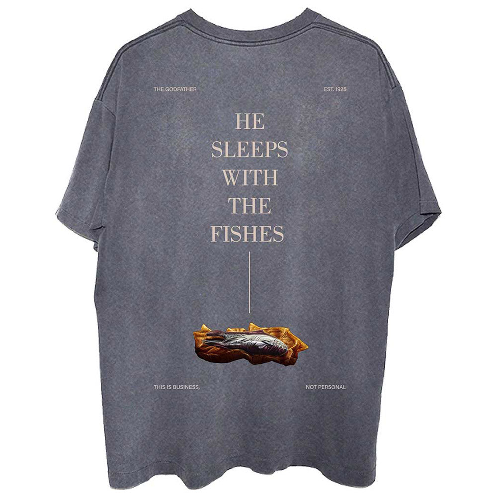 
                  
                    GODFATHER ゴッドファーザー - Sleeps With The Fishes / バックプリントあり / Tシャツ / メンズ 【公式 / オフィシャル】
                  
                