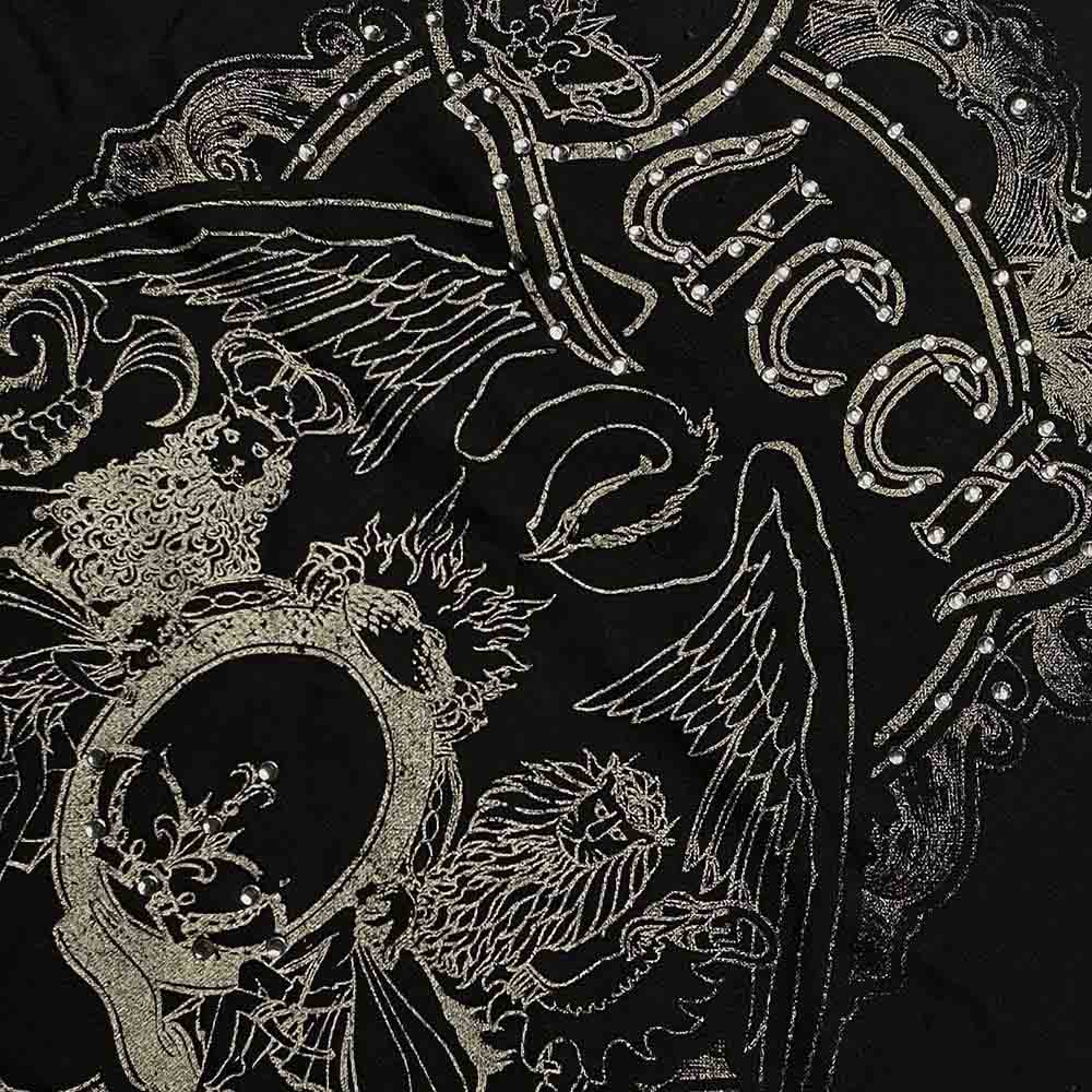 
                  
                    QUEEN クイーン - Ornate Crest / Diamante（ブランド） / Tシャツ / メンズ
                  
                