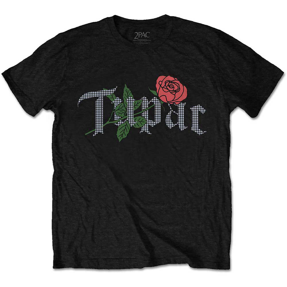 
                  
                    2PAC 2パック Rose Logo / Diamante（ブランド） Tシャツ メンズ 公式 オフィシャル
                  
                