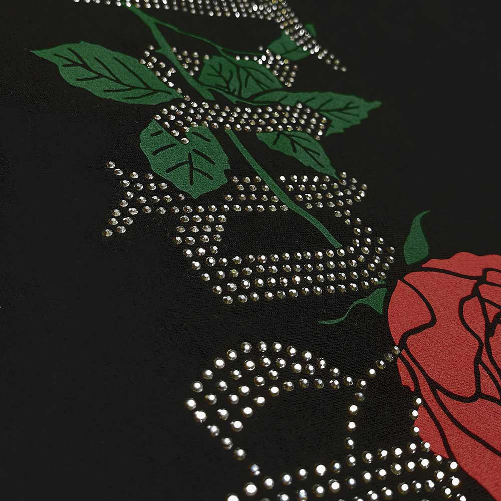 
                  
                    2PAC 2パック Rose Logo / Diamante（ブランド） Tシャツ メンズ 公式 オフィシャル
                  
                