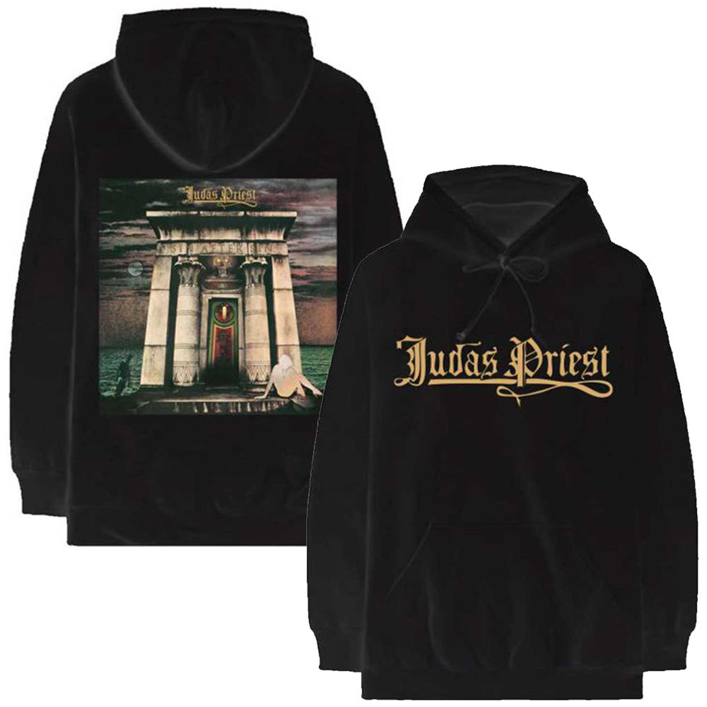 JUDAS PRIEST ジューダスプリースト (12月 来日 ) - Sin After Sin Logo & Album Cover / バックプリントあり / パーカー・スウェット / メンズ 【公式 / オフィシャル】