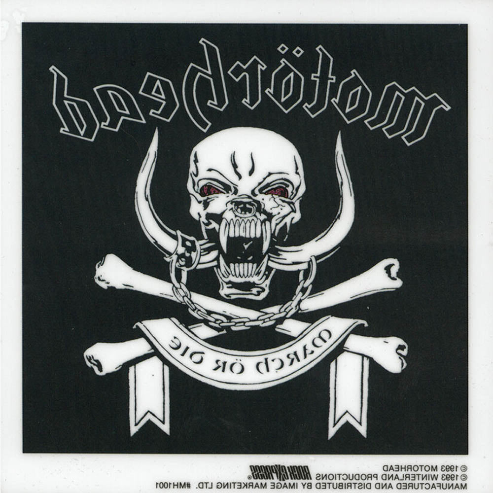 MOTORHEAD - Motorhead / Static Sticker