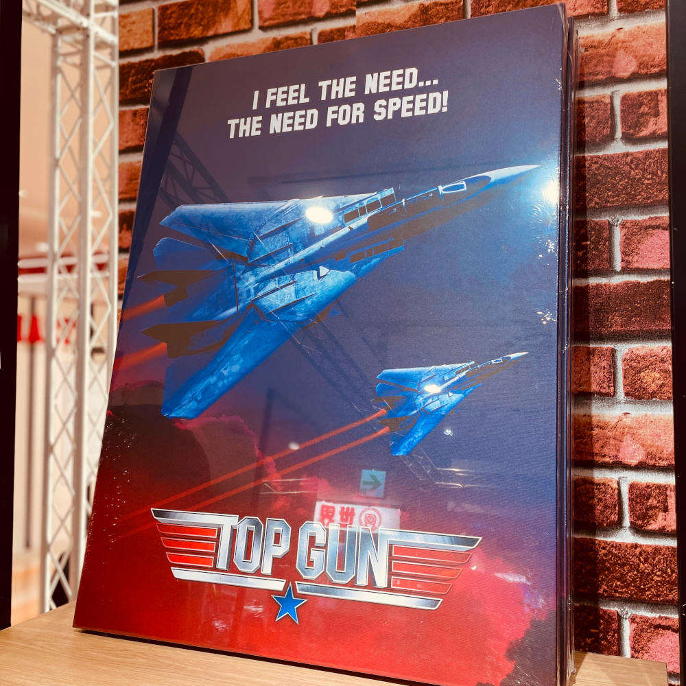 TOP GUN トップガン - Need For Speed Jets  / キャンバス・プリント木枠（ビックサイズ 60×80×3.8cm） / インテリア額 【公式 / オフィシャル】