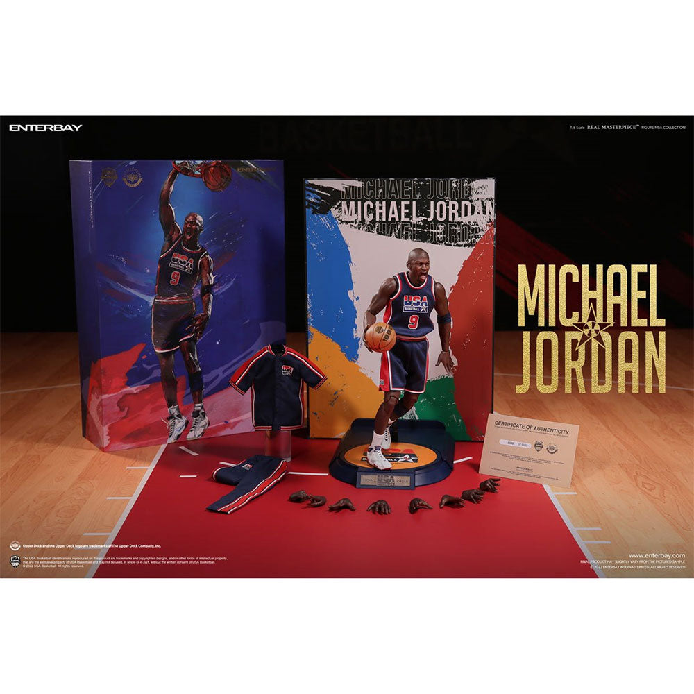 
                  
                    CHICAGO BULLS（NBA） シカゴブルズ - Michael Jordan Barcelona 1992 Olympic 1:6 Scale Real Masterpiece Action Figure / フィギュア・人形 【公式 / オフィシャル】
                  
                