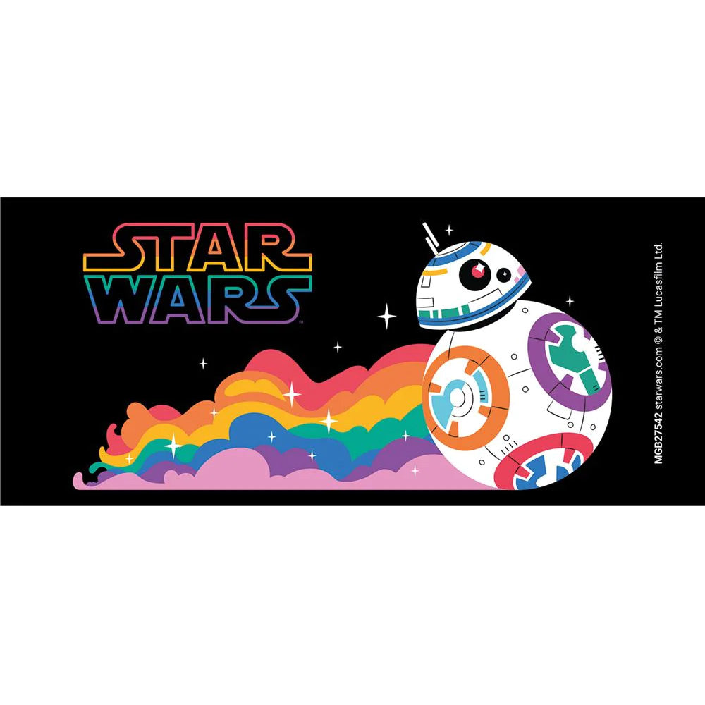 STAR WARS スターウォーズ (「エピソード1」 25周年 ) - BB-8 Rainbow / マグカップ 【公式 / オフィシャル】