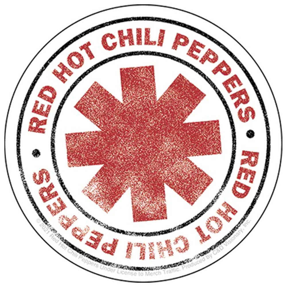 RED HOT CHILI PEPPERS レッドホットチリペッパーズ - Faded Logo / ステッカー 【公式 / オフィシャル】