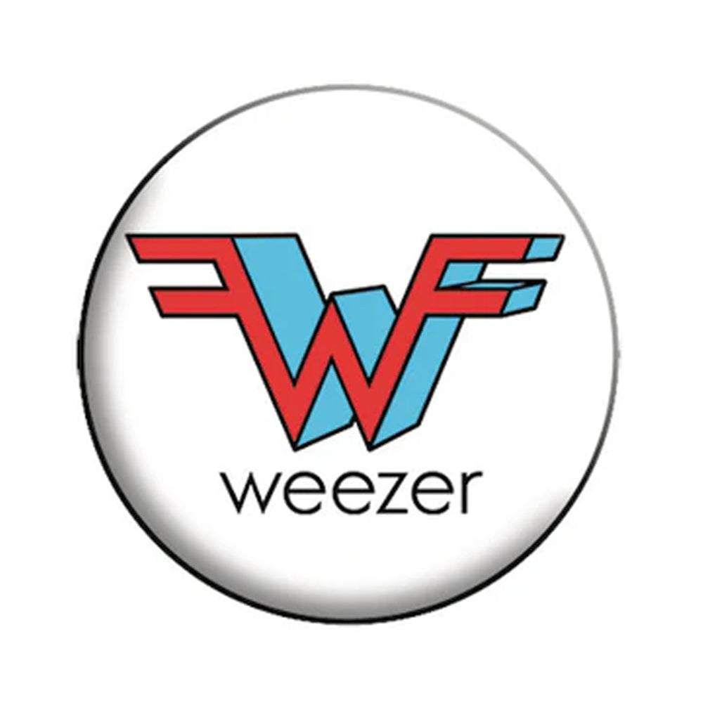 WEEZER ウィーザー (2025年 1月 来日 ) - W Logo / バッジ 【公式 / オフィシャル】