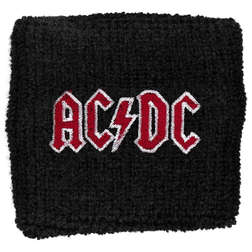 AC/DC エーシーディーシー RED LOGO リストバンド 公式 オフィシャル