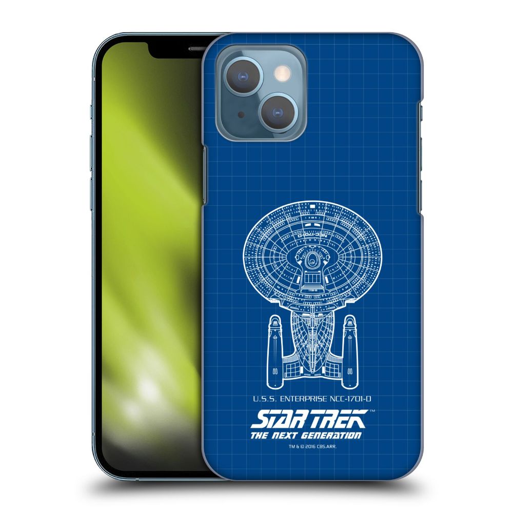 STAR TREK スタートレック - USS ENTERPRISE NCC-1701-D ハード case / Apple iPhoneケース 【公式 / オフィシャル】