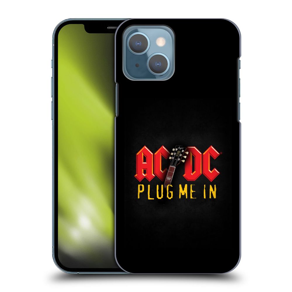 AC/DC エーシーディーシー - Plug Me In ハード case / Apple iPhoneケース 【公式 / オフィシャル】