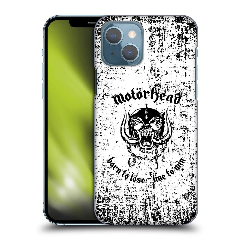 MOTORHEAD モーターヘッド - Born To Lose Live To Win ハード case / Apple iPhoneケース 【公式 / オフィシャル】