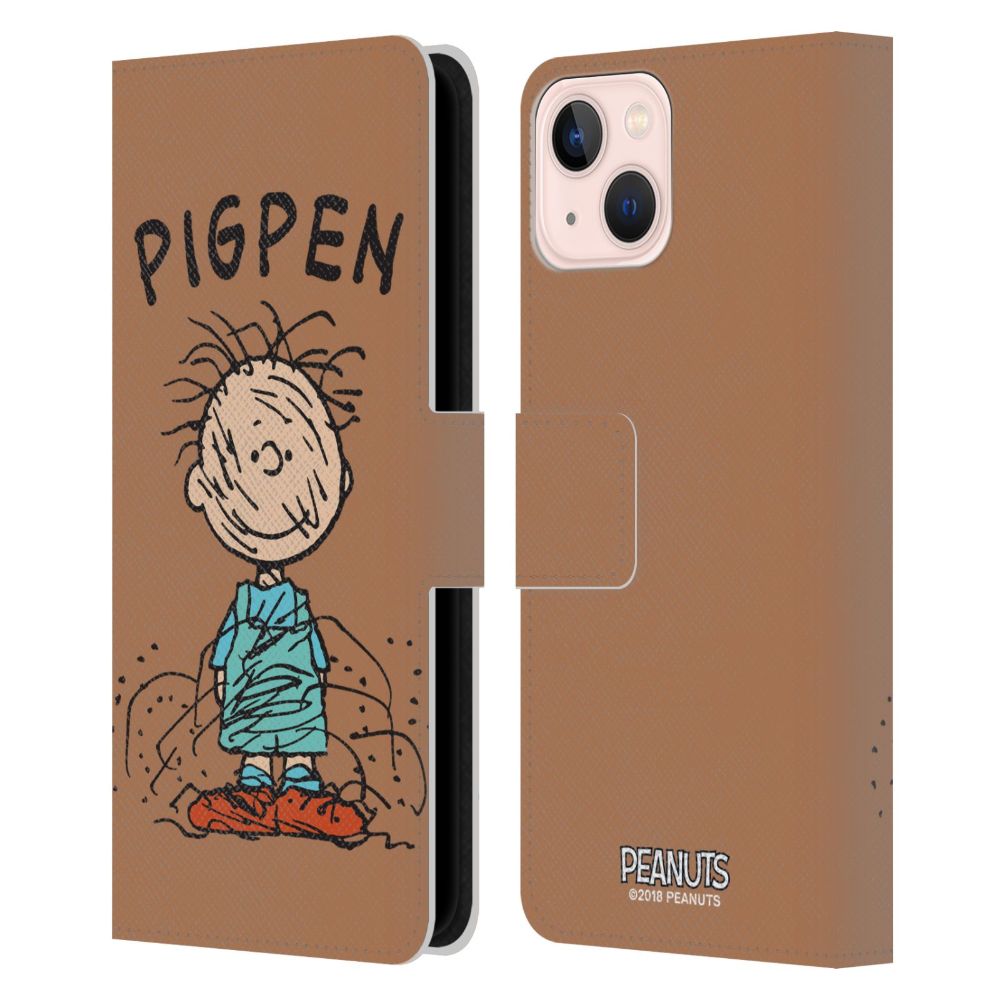 PEANUTS スヌーピー - Pigpen レザー手帳型 / Apple iPhoneケース 【公式 / オフィシャル】