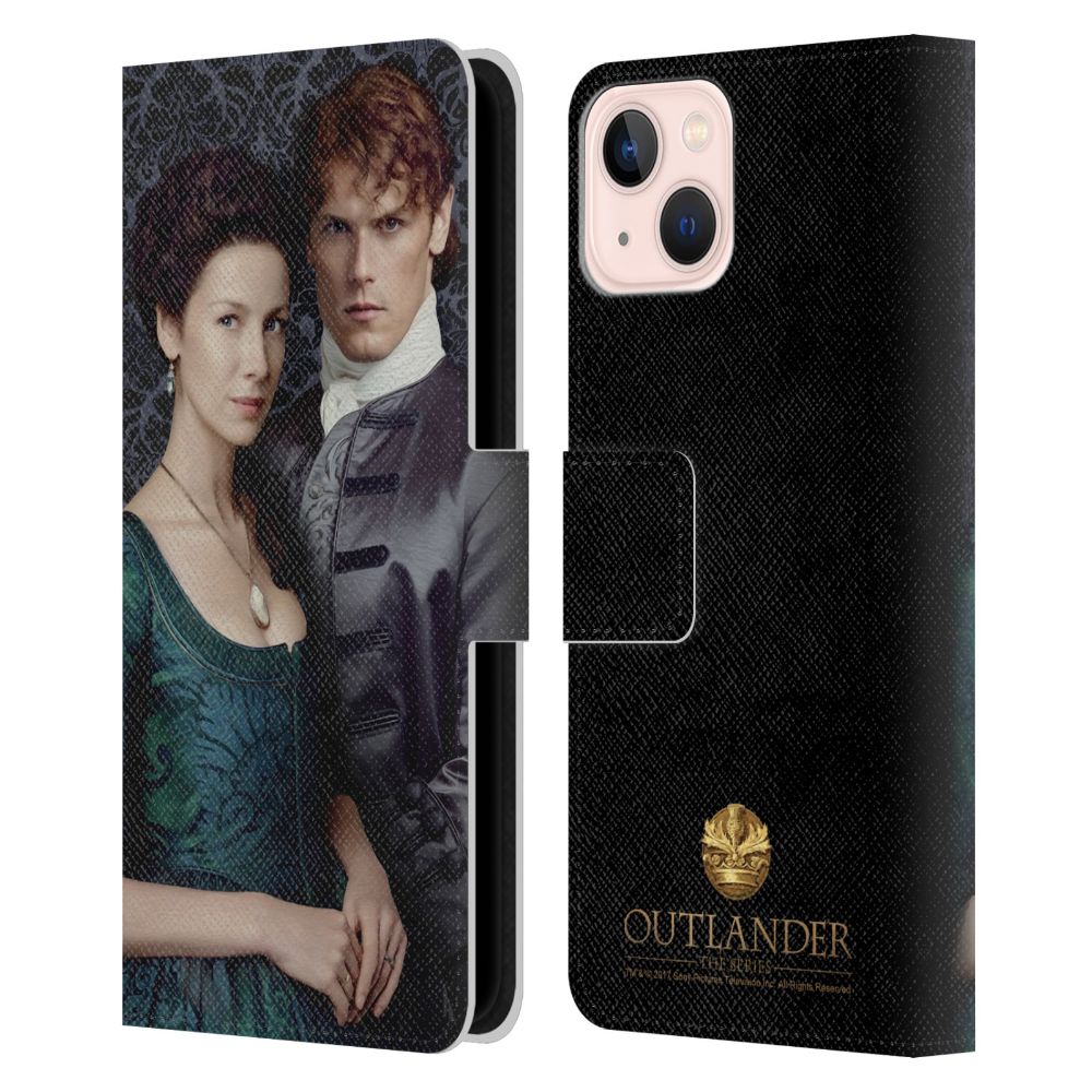 OUTLANDER アウトランダー - Claire & Jamie レザー手帳型 / Apple iPhoneケース 【公式 / オフィシャル】