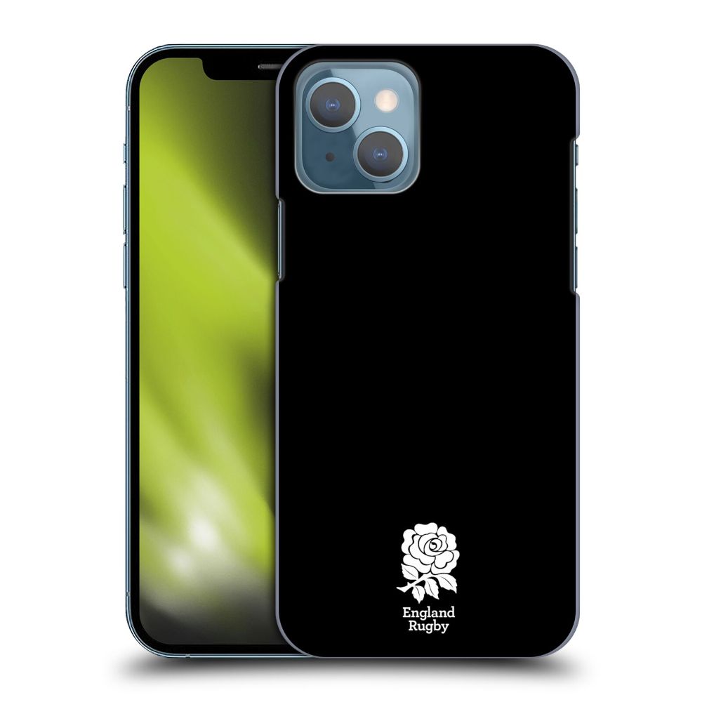 ENGLAND RUGBY ラグビーイングランド - Plain Black ハード case / Apple iPhoneケース 【公式 / オフィシャル】