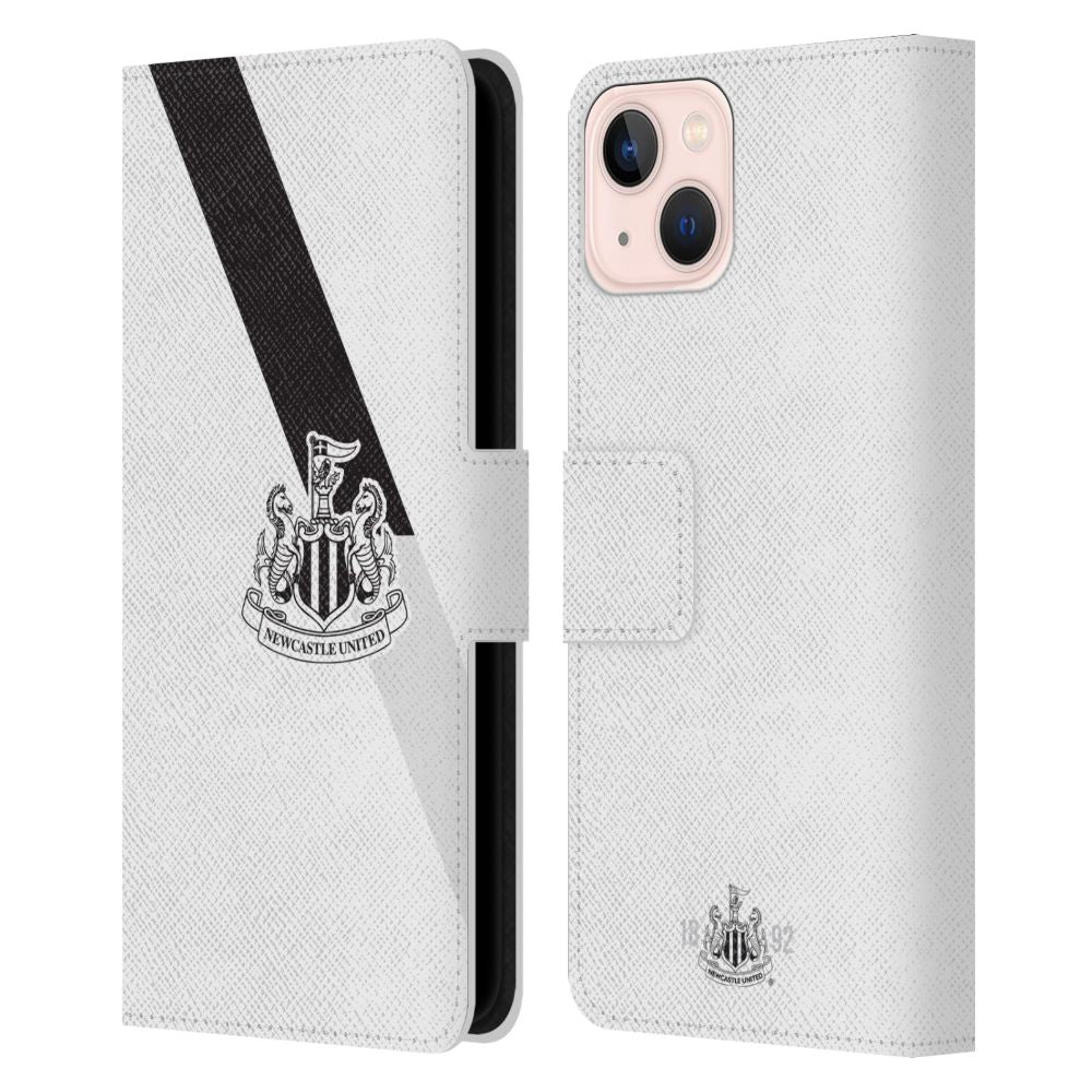 NEWCASTLE UNITED FC ニューカッスルユナイテッドFC - Third Mono レザー手帳型 / Apple iPhoneケース 【公式 / オフィシャル】